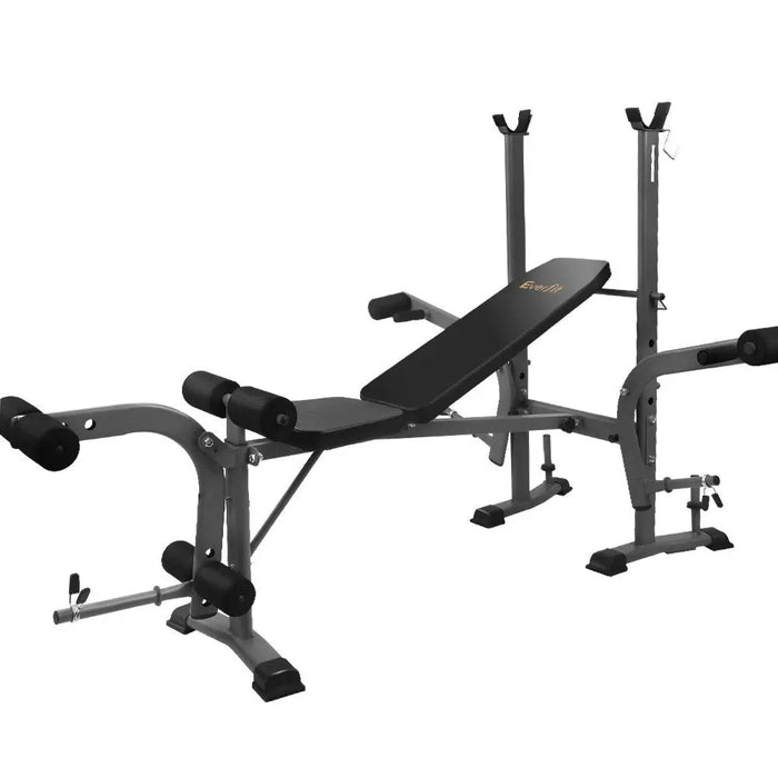 Everfit Weight Bench 8 in 1 Bench Press Adjustable Home Gym Station 200kg - 1RM Fitness Australia