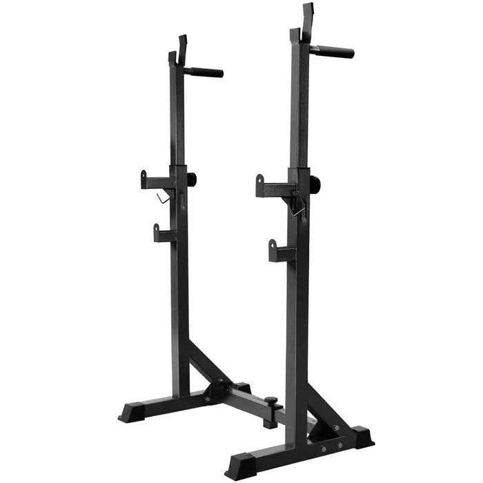 Everfit Weight Bench Adjustable Squat Rack Home Gym Equipment 300kg - 1RM Fitness Australia