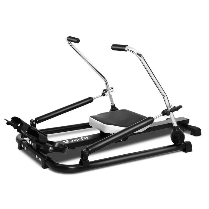 Everfit Rowing Machine Rower Hydraulic Resistance Fitness Gym Home Cardio - 1RM Fitness Australia