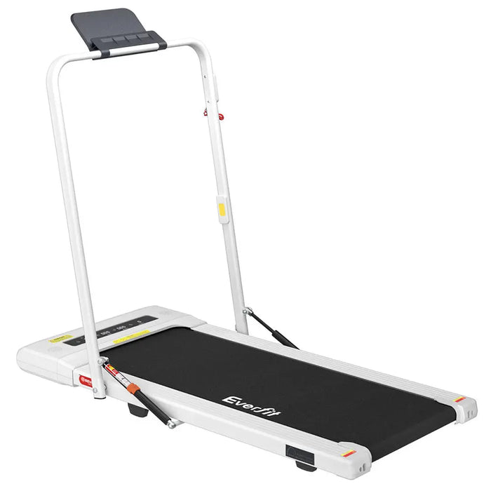 Everfit Treadmill Electric Walking Pad Under Desk Home Gym Fitness 400mm White 1RM Fitness Australia