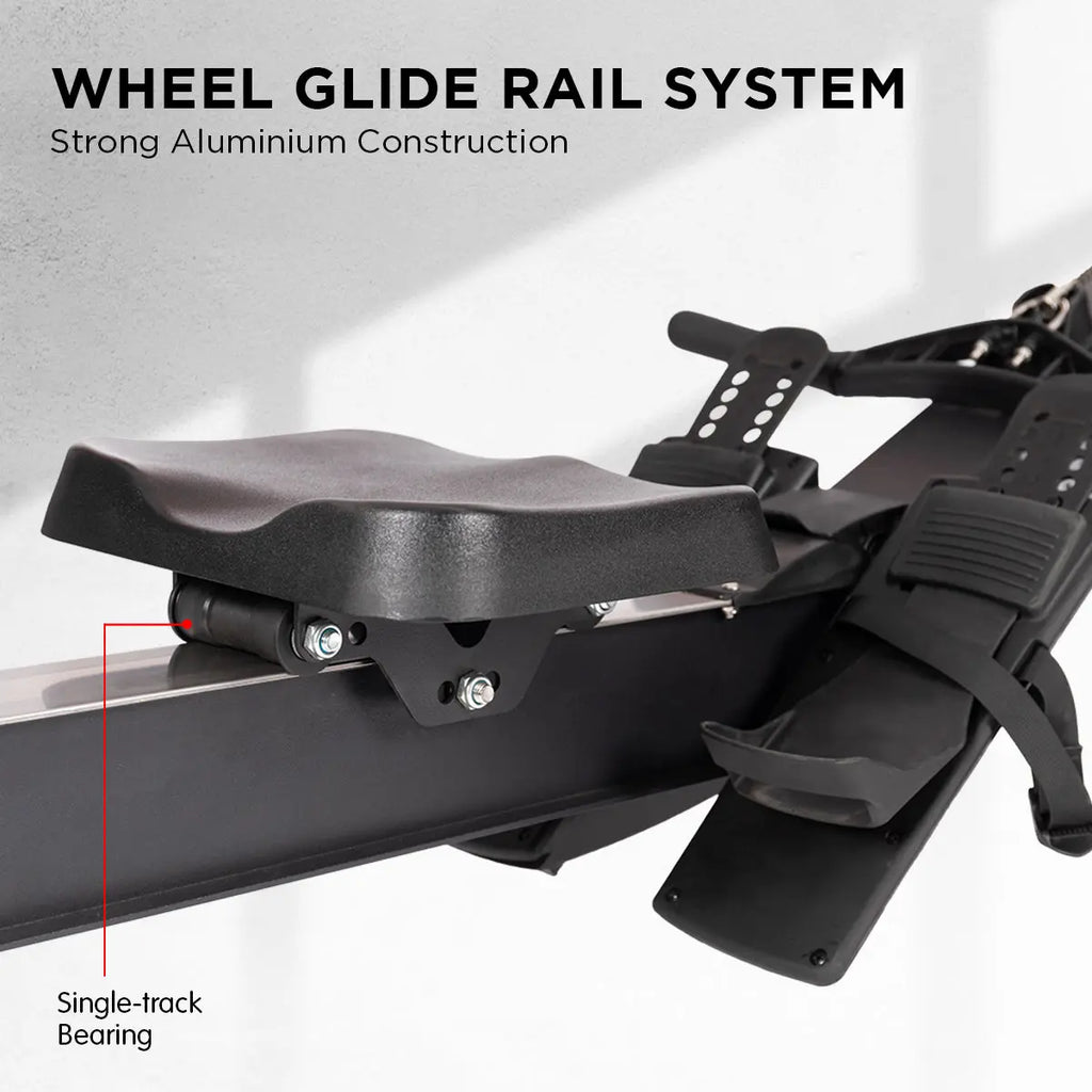 Powertrain Air Rowing Machine Resistance Rower for Home Gym Cardio - 1RM Fitness Australia