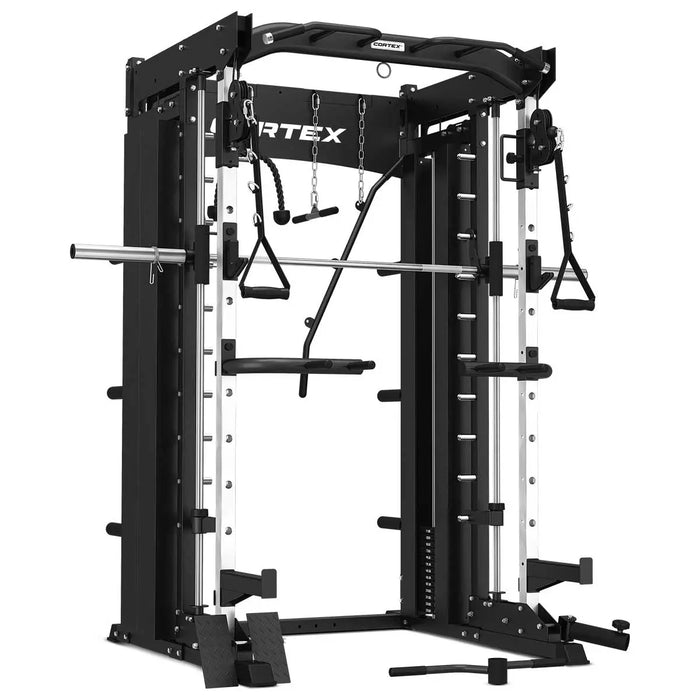 CORTEX SM26 Multi Gym (Dual Stack Functional Trainer, Smith Machine, Half Rack) 1RM Fitness Australia