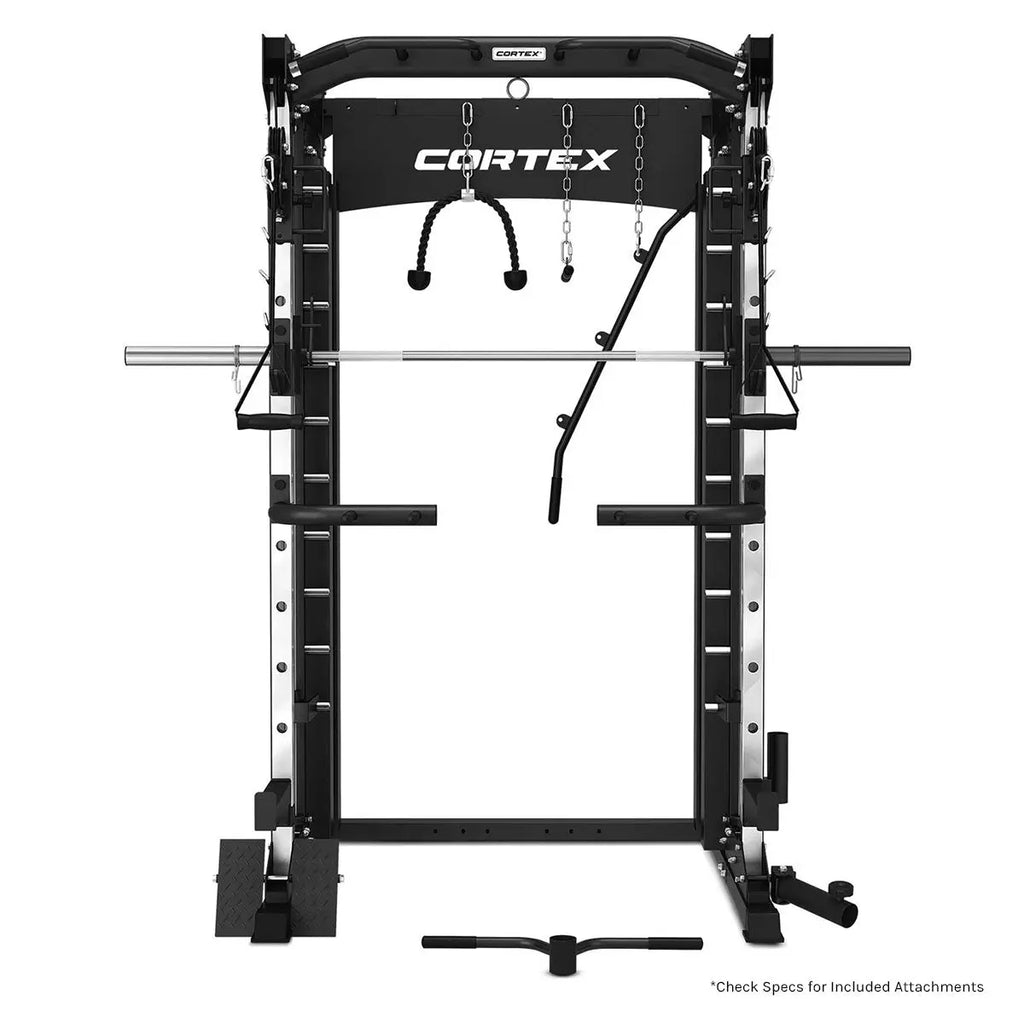 CORTEX SM26 Multi Gym (Dual Stack Functional Trainer, Smith Machine, Half Rack) 1RM Fitness Australia