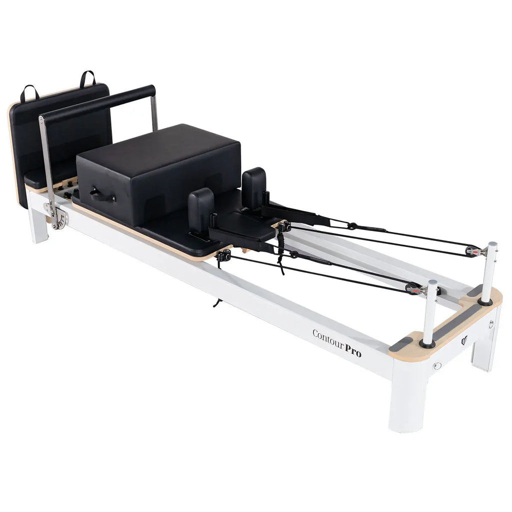 Lifespan Fitness Contour Pro Studio Aluminium Reformer Pilates Bed Set - 1RM Fitness Australia