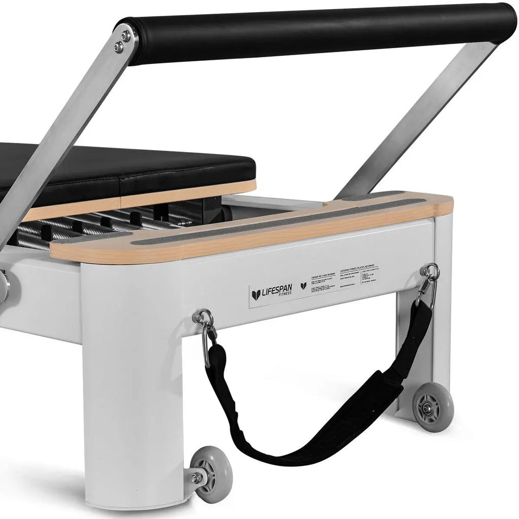 Lifespan Fitness Contour Pro Studio Aluminium Reformer Pilates Bed Set - 1RM Fitness Australia