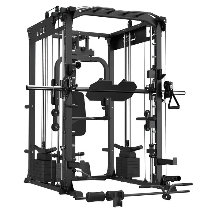 LSG GRK200 10-in-1 Home Gym Station, Power Rack, Smith Machine and Cable Crossover - 1RM Fitness Australia