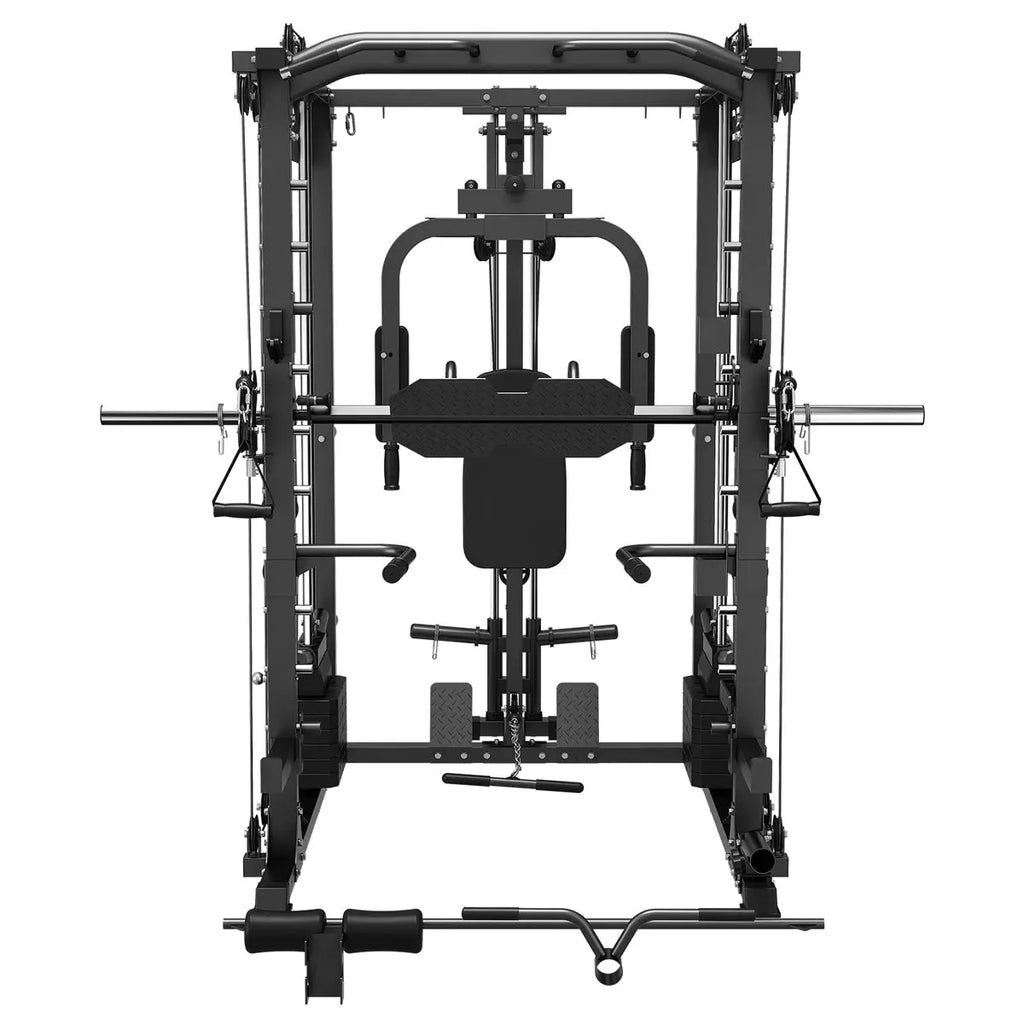 LSG GRK200 10-in-1 Home Gym Station, Power Rack, Smith Machine and Cable Crossover - 1RM Fitness Australia