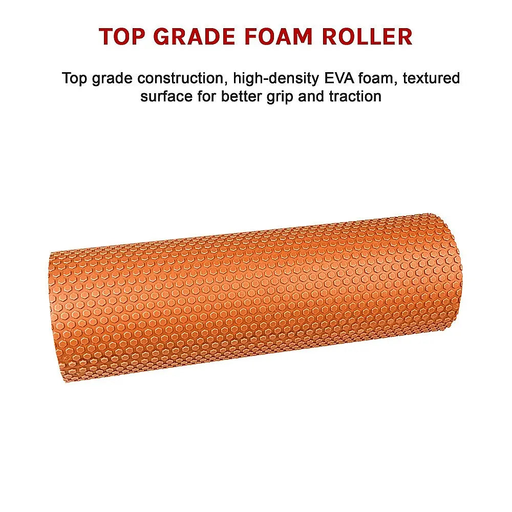 45 x 15cm Physio Yoga Pilates Foam Roller - 1RM Fitness Australia