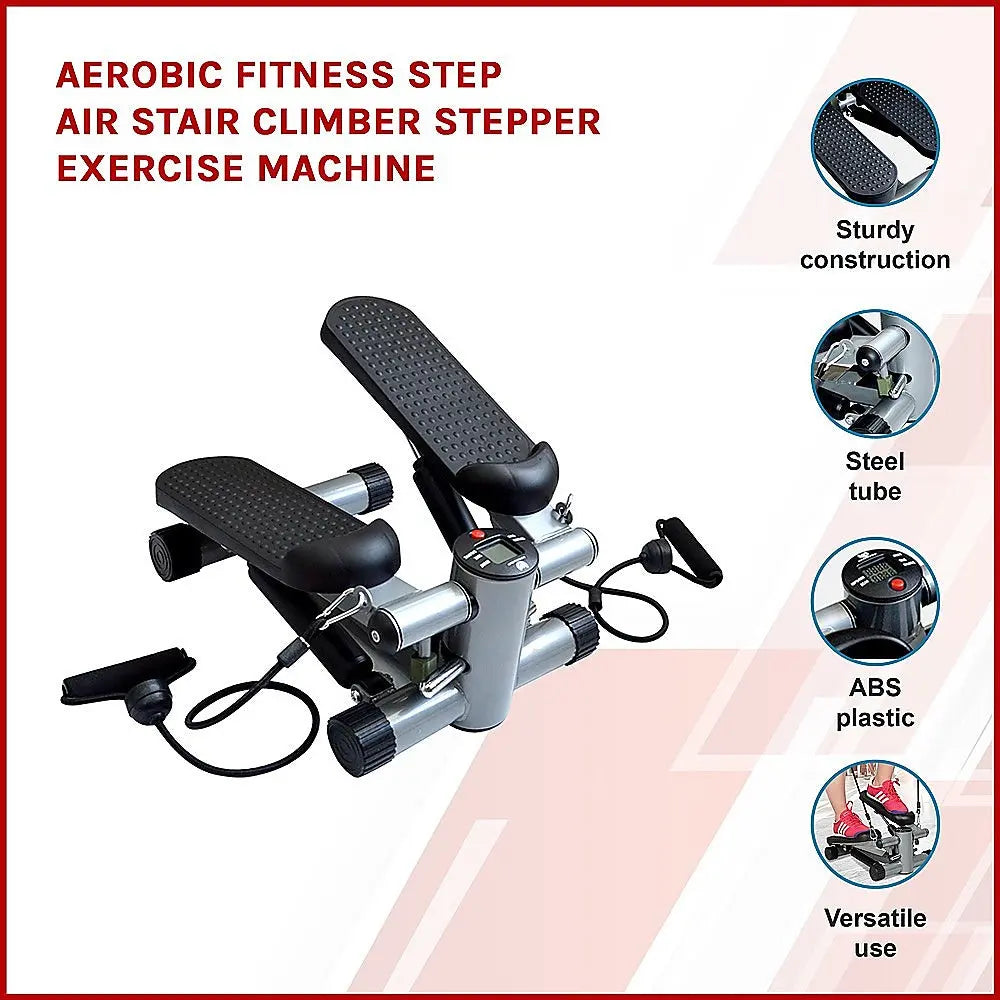 Aerobic Fitness Step Air Stair Climber Stepper Exercise Machine - 1RM Fitness Australia