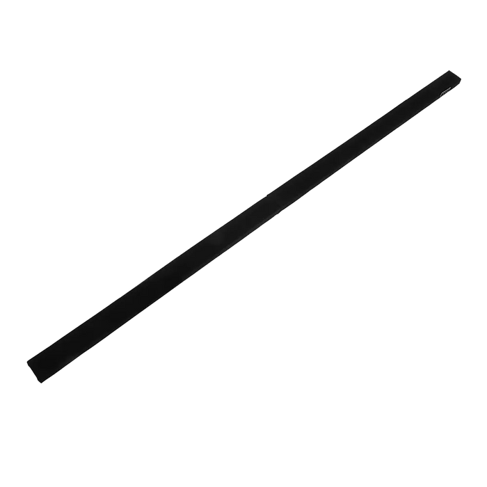 2.4m (8FT) Gymnastics Folding Balance Beam Black Synthetic Suede - 1RM Fitness Australia