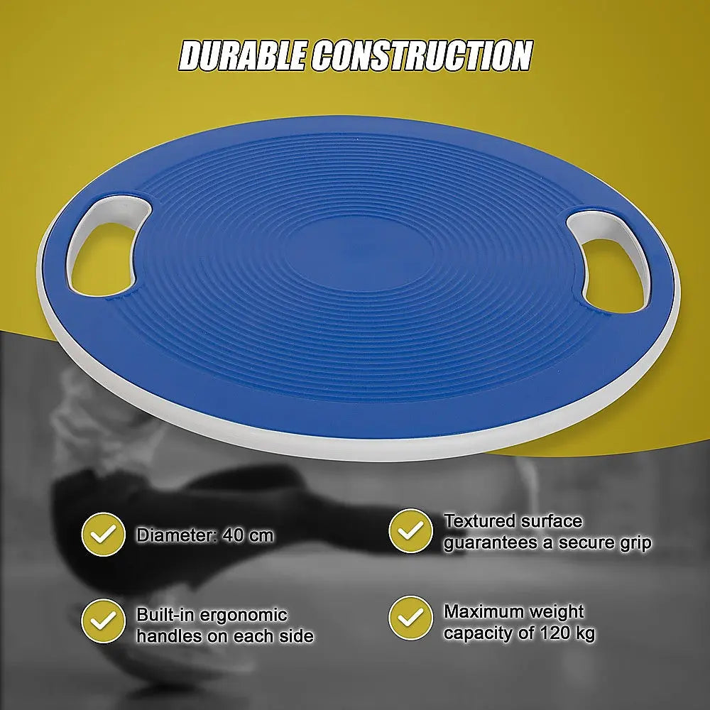 Wobble Board Balance Cushion Gym Core Exercise - 1RM Fitness Australia